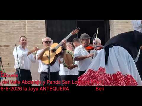 14. Escuela del Valle Abdalajis y Panda San Lorenzo Mártir 6-6-2026 la Joya ANTEQUERA Malaga. 