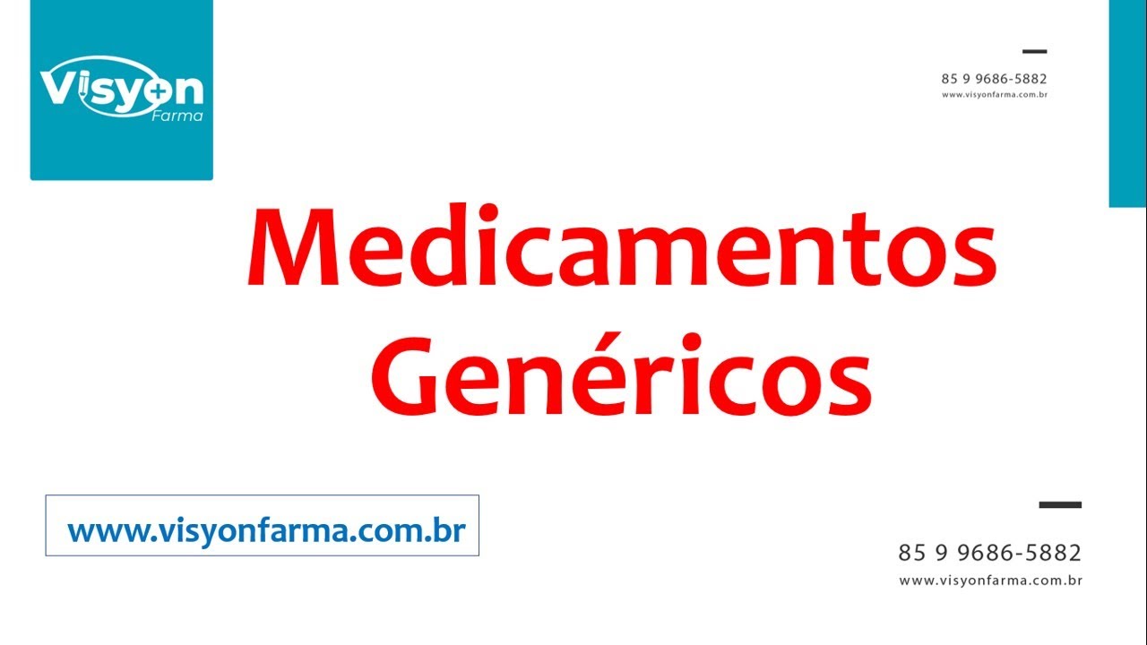 Medicamentos Genéricos