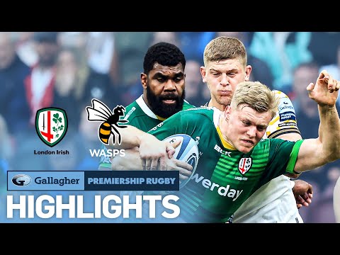 London Irish v Wasps - HIGHLIGHTS | Another UNBELIEVABLE Comeback! | Gallagher Premiership 2021/22
