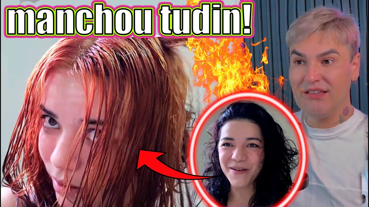 DESCOLORINDO O CABELO NO EQUADOR COM PRODUTOS IGORA | PENA QUE MANCHOU PQ ERA TINGIDO
