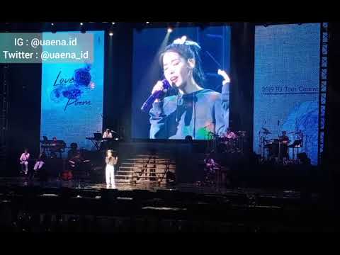 191229 아이유 IU - Lovepoem 러브포엠 in Jakarta: Re-Encore, IU 'Dear Name' in Day 2nd