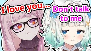Mint loses it when Matara steals her chest (not that chest)