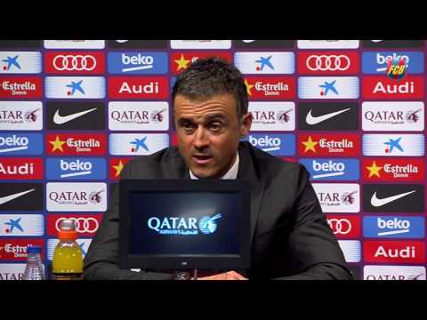 Luis Enrique: "We have to pick ourselves up and rest”