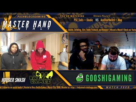 MHM 3-18 [Wii U] - PSI | Sells + Shadic (Red) vs AceStarthe3rd + JNap (Blue) - Winners Round 2