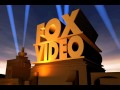 Fox Video 1996 W TCF 1930 S Fanfare Blender Logo RMK