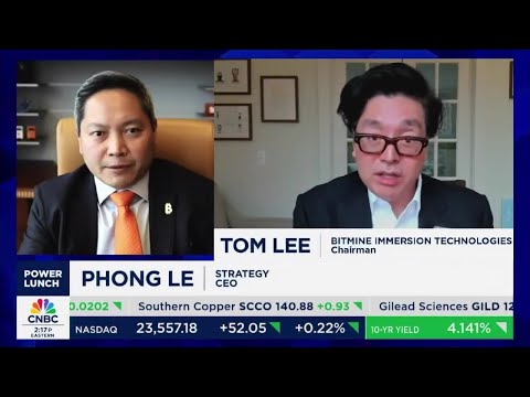 Phong Le x Tom Lee: Strategy Won’t Sell Bitcoin, MSTR Crash Explained & The Future | Full Interview