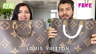 Fake vs Real LV | $300 vs $3500 - Save or Splurge? | How to spot a fake Louis Vuitton |