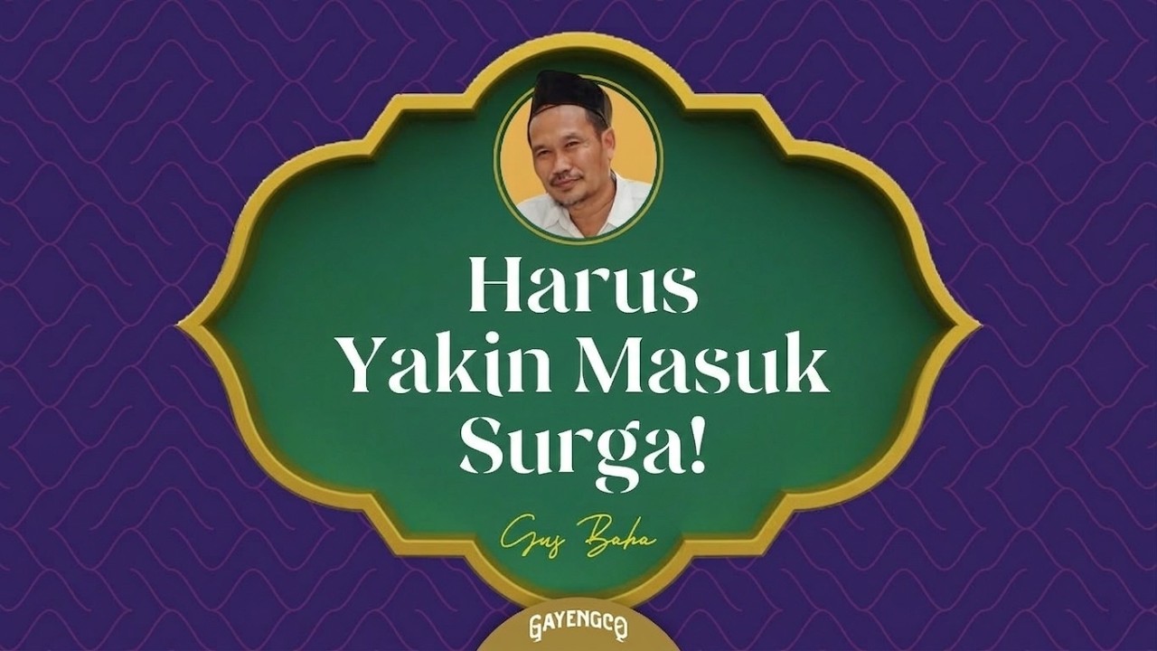 Gus Baha: Agama Ini Nyaman Untuk Akal