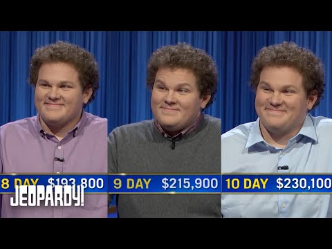 The Season of Jeopardy! Super Champs: Jonathan Fisher Continues Streak with 10th Win | JEOPARDY!