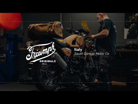 Triumph Originals 2026: La creación final de South Garage Motor Co, Italia