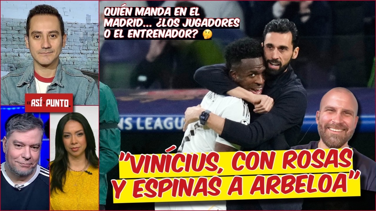 Vinícius y su MENSAJE para ARBELOA: SI NO HACES LO QUE QUIERO, te PUEDO ECHAR | Es Así y Punto