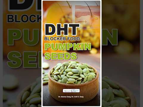 Miraculous benefits of pumpkin seeds for hair #dht | #shorts #dhtblocker #hairlosscure