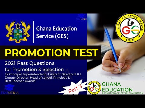 GES Promotion Test | Past Questions | ep. 3 | #GESEXAM2023  #EduMedia