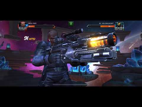 Abyss of Legends Yellow Jacket with Nick Fury