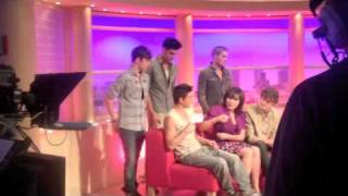 Behind the scenes at GMTV!!