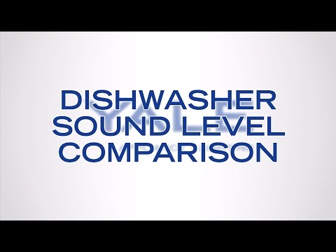 Dishwasher Sound Level Comparison [ Headphones Recommended ]