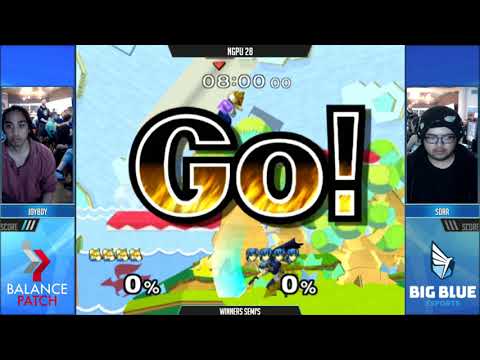NGPU 28 SSBM - DBJ | Joyboy (Fox) vs. Sora (Marth) - Melee WSF