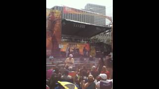 Kermit Ruffins & The Barbecue Swingers @ The French Quarter Fest,New Orleans 4-14-2012