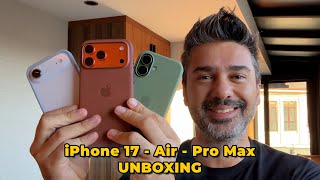 Apple iPhone 17 Serisi Kutu Açılışı – Air, 17, Pro Max İlk Bakış