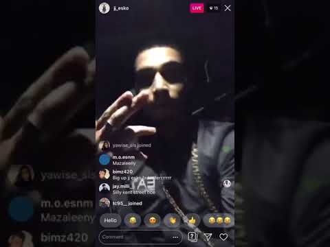 JJ ESKO LEAKS NEW SONG ON INSTAGRAM LIVE!!