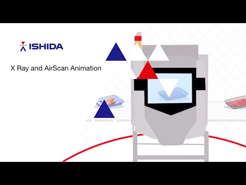 Animation showing the principles of X-Ray and AirScan