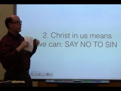 HOW TO SEE OUR CHAINS OF SIN--BROKEN BY CHRIST (BC&D-53; Lesson 21-2)