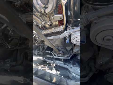 Audi VW 2.0t removing crankshaft pulley special tool another timing chain job Naptowntuner@yahoo.com