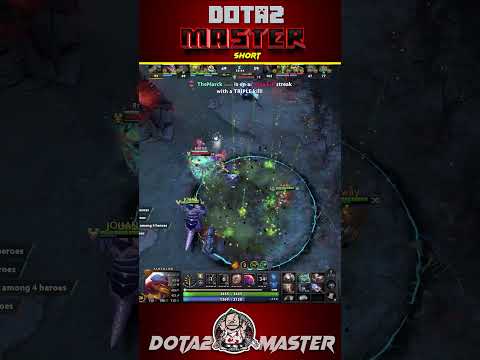 Barrel Roll Boss: Pangolier Crushes All! 🥐💥| Dota2 #pangolier #dota2 #shorts