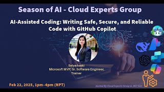 keynote: AI Assisted Coding: Writing Safe, Secure and Reliable code with GitHub Copilot  by Satya