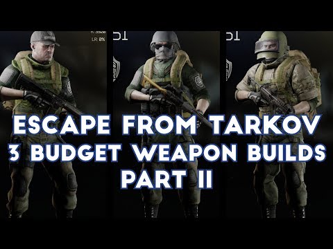 Escape From Tarkov - Three Budget Weapon Builds Part 2