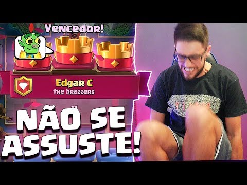 ME IRRITEI MUITO JOGANDO CLASH ROYALE