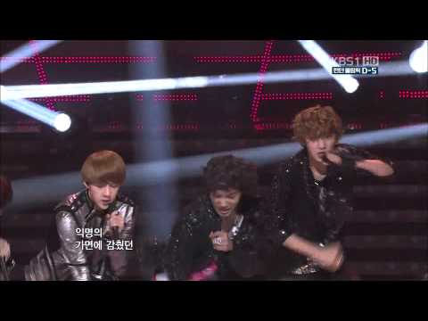 [HD] 120722 EXO-K - MAMA @ 2012 London Olympic Fighting Korea Concert