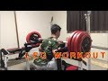 【筋トレ】脚のトレーニング!!Leg Workout!