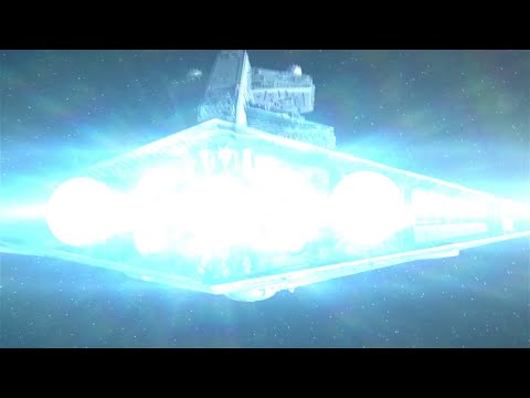 Compositing Exercise - Imperial Starship Enterprise goes to warp
