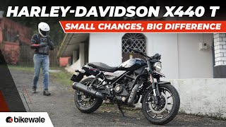 Harley Davidson X440 T Review I Small Changes, Big Difference? I BikeWale