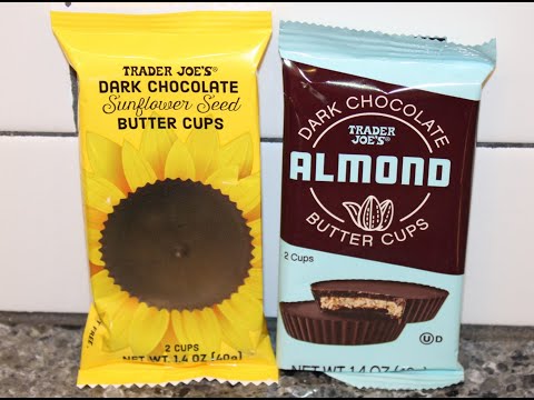 Trader Joe’s Dark Chocolate: Sunflower Seed Butter Cups & Almond Butter Cups Review