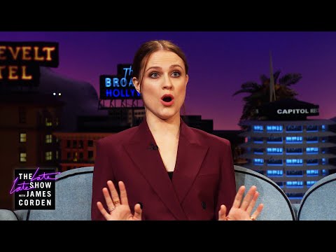 埃文-雷切爾-伍德讓她的憤怒發洩出來。 (Evan Rachel Wood Lets Her RAGE Out)