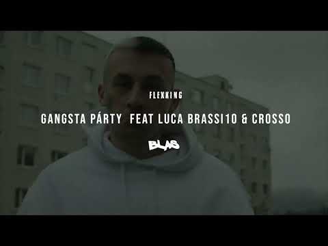 FLEXKING feat. LUCA BRASSI10X & CROSSO - GANGSTA PÁRTY |Official Audio|