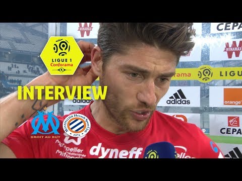 Interview de fin de match :Olympique de Marseille - Montpellier Hérault SC ( 0-0 ) / 2017-18