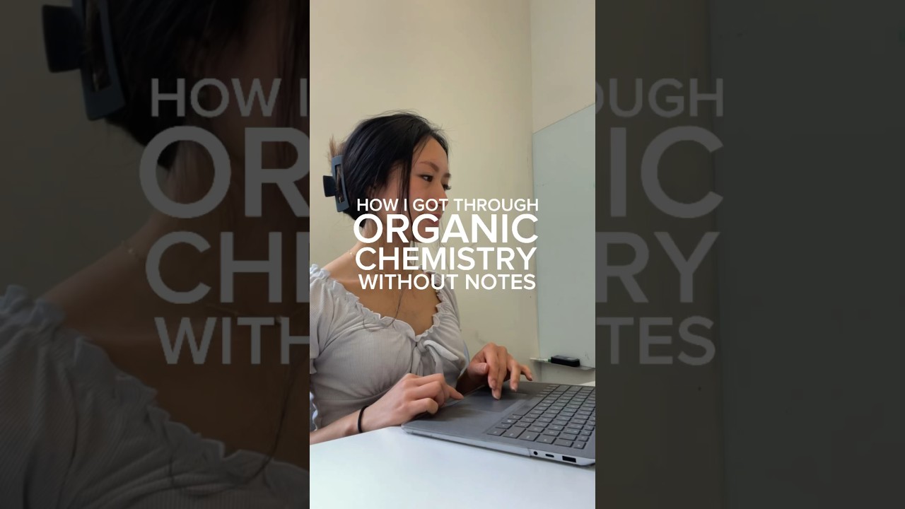 How I got an A in Harvard’s Organic Chemistry class WITHOUT taking notes