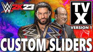 How To Make WWE 2K23 As Hard As Possible!! | WWE 2K23 Custom Difficulty Sliders (Ver.1)
