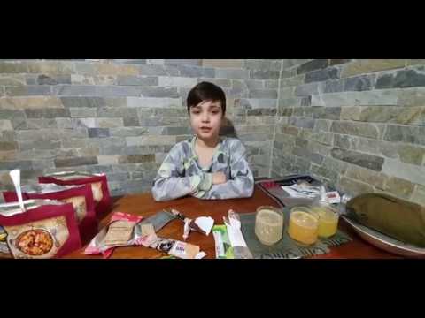 Обзор ИРП Швеции - Сухой паек армии Швеции. Меню № 1.Swedish 24-hour MRP Menu 1