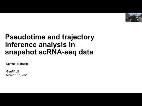 Pseudotime and trajectory inference analysis in snapshot scRNA-seq data