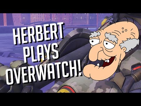 HERBERT The PERVERT Plays OVERWATCH! Soundboard Pranks in Competitive!