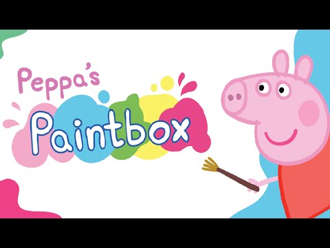 Peppa's Paintbox Mobile/Tablet/iphone/ipad Game First Look