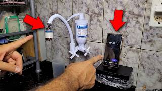 Fiz um teste para saber como economizar água de forma simples e fácil e qualquer pessoa consegue