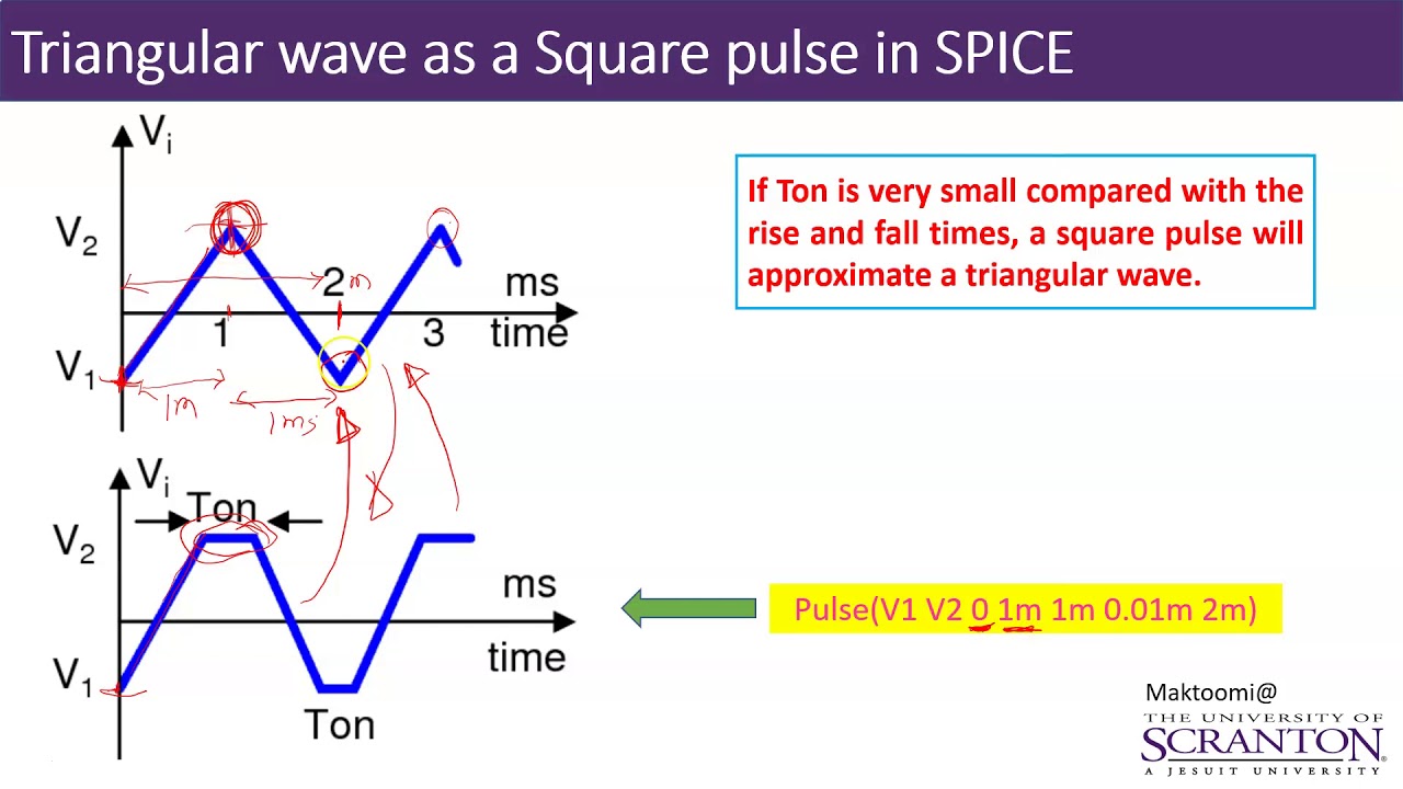 LTspice Tutorials: Triangular Waveform in SPICE