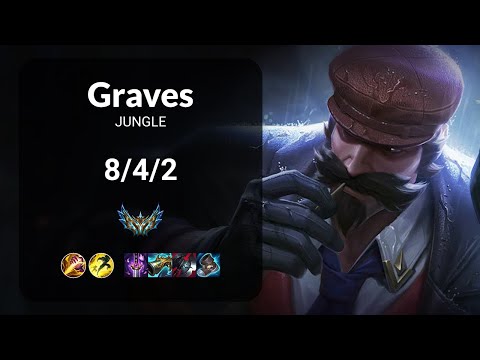 Graves vs Fiddlesticks JUNGLE - KR CHALLENGER Patch 14.20