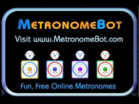 MetronomeBot, the Free Online Talking Metronome