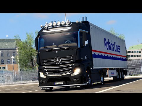 Mercedes Actros MP4 Reworked v2.3 | Euro Truck Simulator 2 Mod [ETS2 1.38]